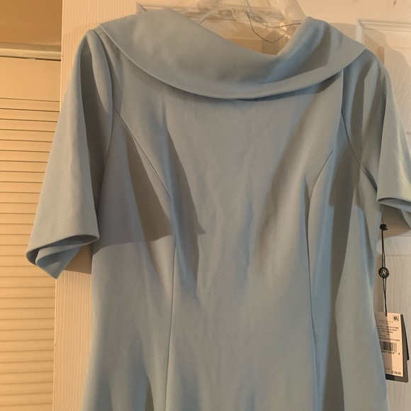 ADRIANNA PAPELL DRESS, Size 12, NWT, Never worn, Color blue Mist. - Picture 3 of 4